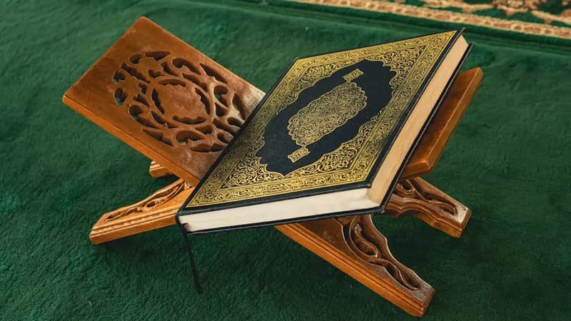 Simple Muslim household scene reflecting daily Sunnah habits like greeting and hospitality
