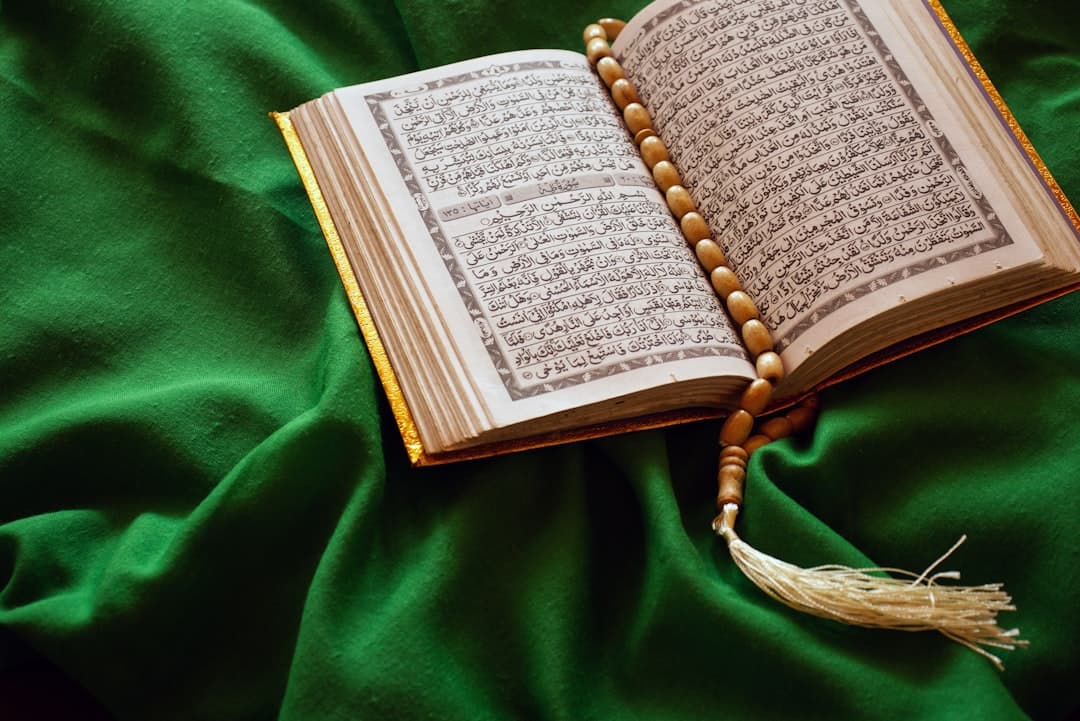 Open Quran page symbolizing the Islamic belief in the oneness of Allah known as Tawheed